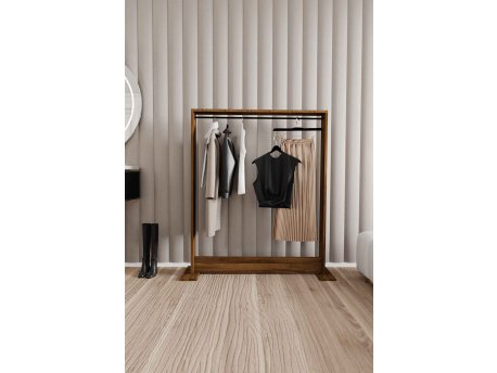 HANAH HOME Hall Stand zidni čiviluk Salvitor Walnut