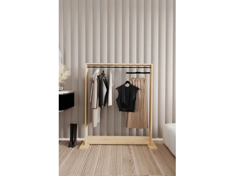 HANAH HOME Hall Stand zidni čiviluk Salvitor Sapphire Hrast