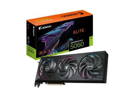 GIGABYTE NVidia GeForce RTX 5060 AORUS ELITE 8GB 128bit GV-N5060AORUS E-8GD