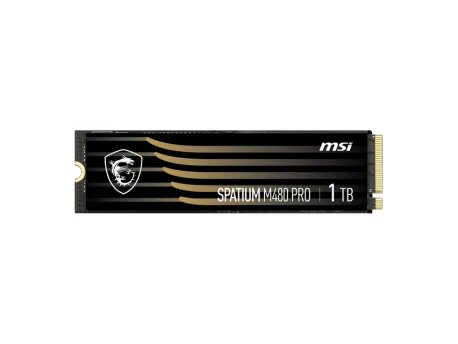 MSI SPATIUM M480 PRO PCIe 4.0 NVMe M.2 1TB SSD