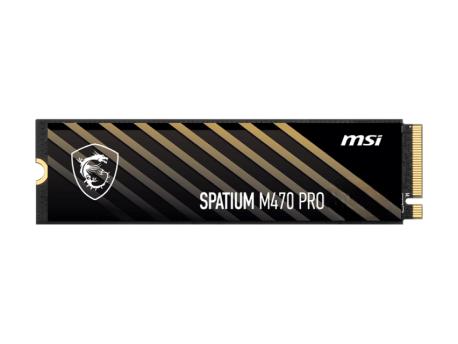 MSI SPATIUM M470 PRO PCIe 4.0 NVMe M.2 2TB SSD