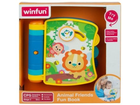 WIN FUN Win Fun Baby Edukativna Knjiga Zivotinje 000746-NL