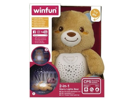 WIN FUN Win Fun Nocno svetlo Projektor Meda 000825-NL