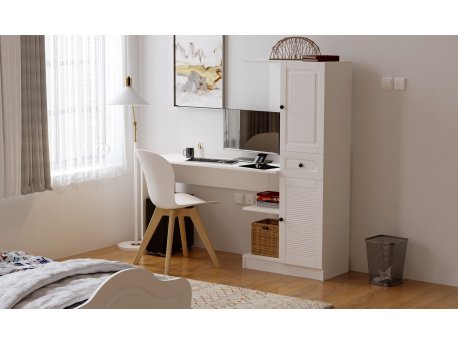 HANAH HOME Studijski sto i polica za knjige Rb 116