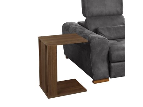 HANAH HOME Pomoćni stočić Single Walnut