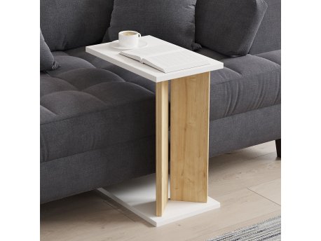 HANAH HOME Pomoćni stočić Lun Sapphire Oak White