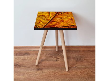 HANAH HOME Pomoćni stočić Shp105 Claret Red