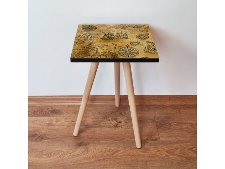 HANAH HOME Pomoćni stočić Shp145 Camel