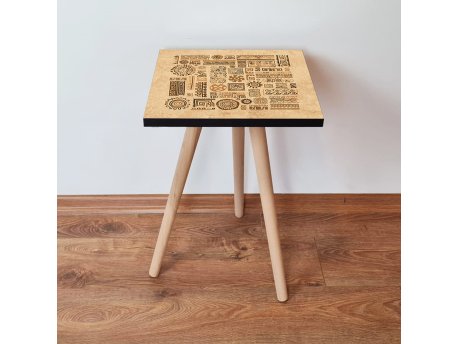 HANAH HOME Pomoćni stočić Shp153 Camel