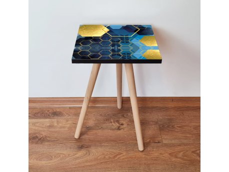 HANAH HOME Pomoćni stočić Shp160 Navy Blue