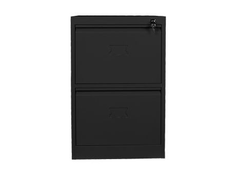 HANAH HOME Kartoteka polisa sa 2 fuoke u crnoj boji Js1020Sı