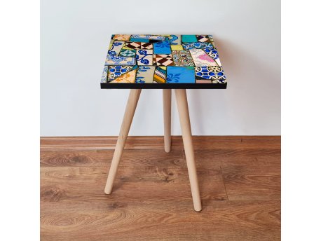 HANAH HOME Pomoćni stočić Shp25 Multicolor
