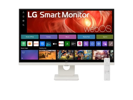 LG 27U731SA-W 4K IPS USB-C 65W PD Smart Monitor