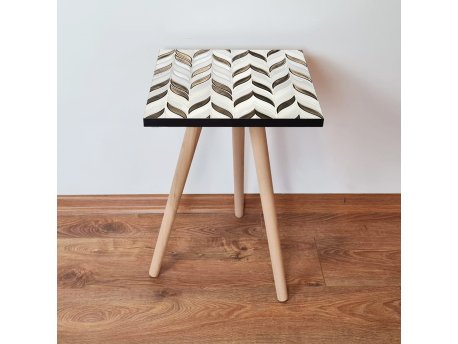 HANAH HOME Pomoćni stočić Shp268 White