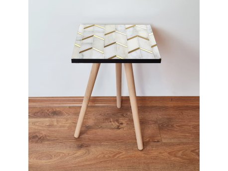 HANAH HOME Pomoćni stočić Shp273 White