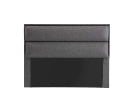 HANAH HOME Headboard Rise 180 x 200 Dark Grey