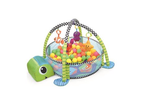 BBO PODLOGA ZA IGRU SA LOPTICAMA (90 x 80 x 55cm) - TURTLE