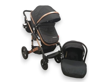 BBO KOLICA ZA BEBE (GS-T106) MATRIX SET - CRNA