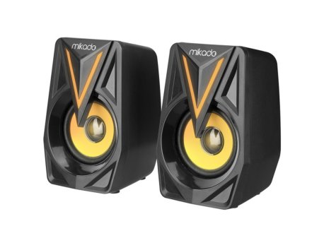 MIKADO Zvučnici 2.0 MD-S23 GLARE 3Wx2 USB