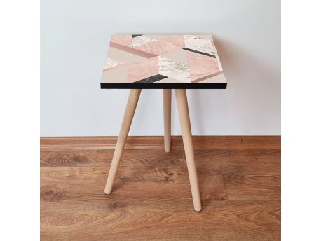 HANAH HOME Pomoćni stočić Shp317 Pink