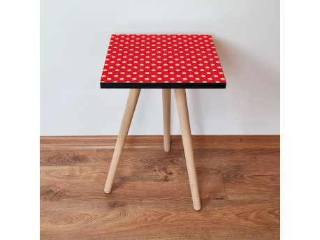 HANAH HOME Pomoćni stočić Shp337 Red