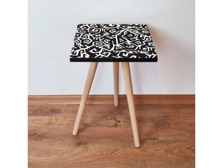 HANAH HOME Pomoćni stočić Shp377 Black