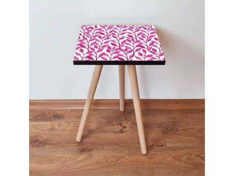 HANAH HOME Pomoćni stočić Shp378 Fuchsia