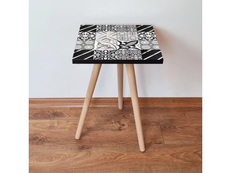 HANAH HOME Pomoćni stočić Shp384 Black