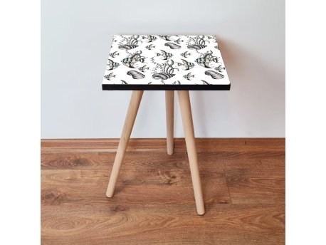 HANAH HOME Pomoćni stočić Shp400 White