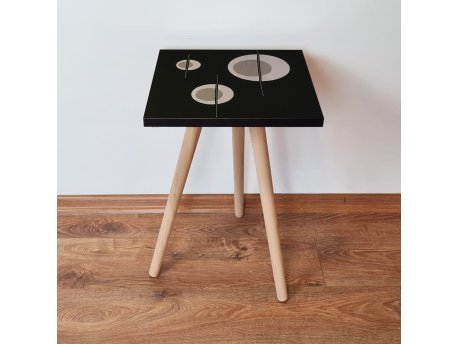 HANAH HOME Pomoćni stočić Shp65 Black