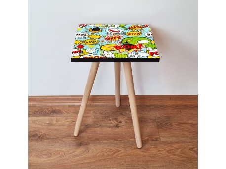 HANAH HOME Pomoćni stočić Shp9 Multicolor