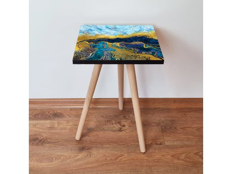 HANAH HOME Pomoćni stočić Shp90 Blue