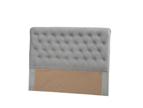 HANAH HOME Headboard Sonata 140 Grey