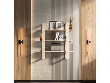 HANAH HOME Zidna polica Suno Travertine