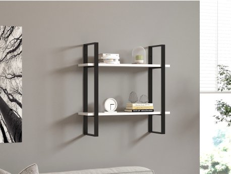 HANAH HOME Zidna polica Buba White
