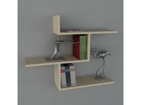 HANAH HOME Zidna polica Bien Birch