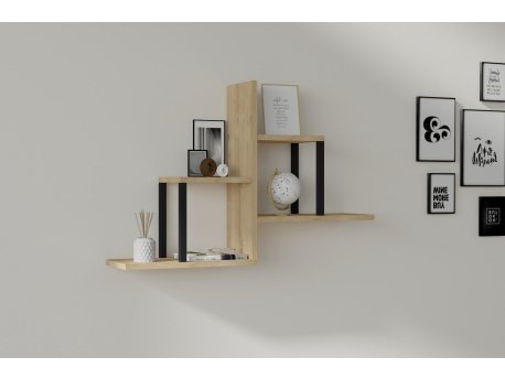 HANAH HOME Zidna polica Diana Sapphire Oak