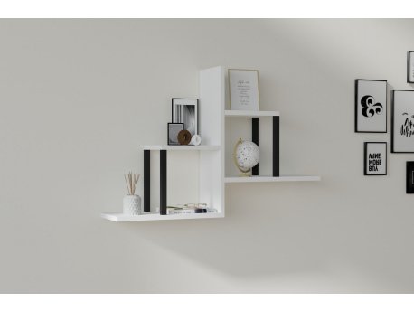HANAH HOME Zidna polica Diana White