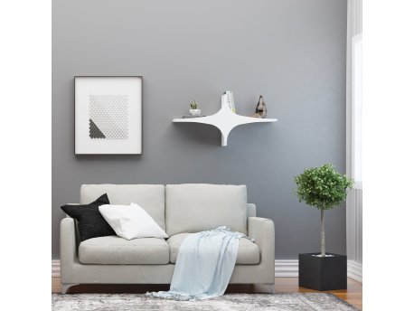 HANAH HOME Zidna polica Susen White