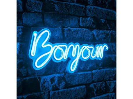 WALLXPERT Dekorativna plastična LED rasveta Bonjour Blue