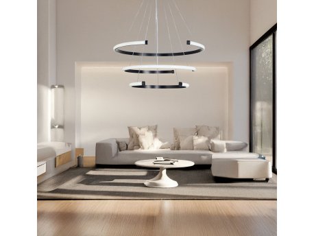 OPVIQ LED luster Triple Calin Black Body White Light