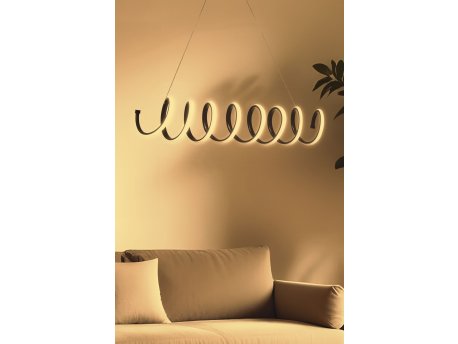 OPVIQ LED luster Impulse Black Body Yellow Light