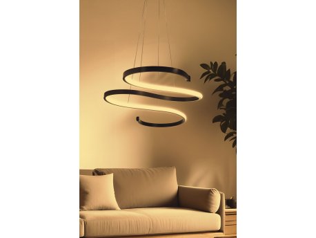 OPVIQ LED luster Path Black Body Yellow Light