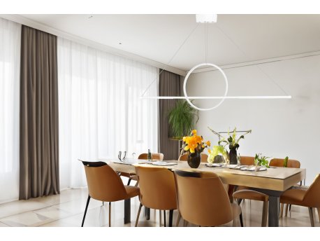 OPVIQ LED luster Bowal White Body White Light