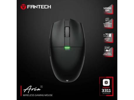 FANTECH Miš Wireless Gaming XD7E Aria E crni