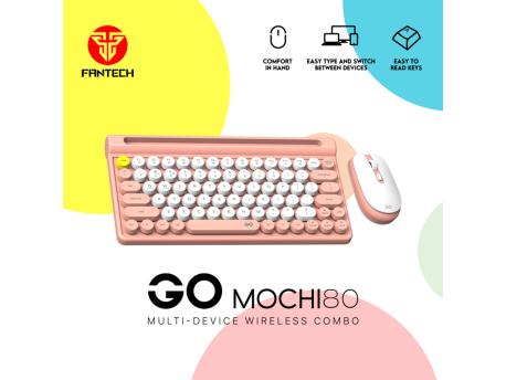 FANTECH Combo miš tastatura wireless WK-897 GO Mochi80