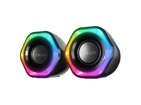 MIKADO Zvučnici 2.0 MD-176 3Wx2 USB + 3.5mm