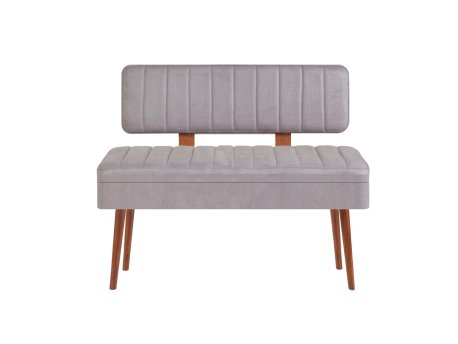 HANAH HOME Trpezarijska klupa Vina 0701 1 Walnut Grey