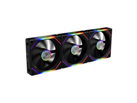 GAMDIAS AEOLUS P2-1203 ARGB PWM 120mm set 3 ventilatora