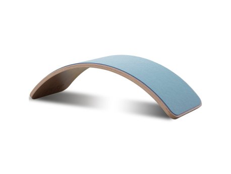 HANAH HOME Drvena balans daska Wavy Board Blue